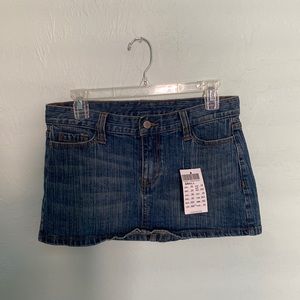 NWT john galt/ brandy melville mini jean skirt